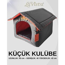 UltraNova Vaelmont Dış Mekan Kedi Evi Füme Renkli Kedi ve Köpek Yatağı