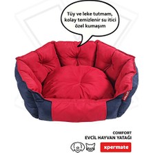 Vaelmont Tüy Tutmaz ve Su Geçirmez Kumaşlı Yatak - Renkli ve Dayanıklı Tasarım Kedi ve Köpek Yatağı