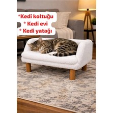 Vaelmont Kedi Evi ve Yatak Kombinasyonu ile Konforlu Yaşam Kedi ve Köpek Yatağı