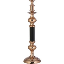 Evdema Bakır Siyah Çubuk Mumluk Küçük 20*70 cm