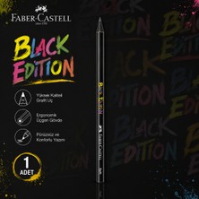Danacı Kırtasiye Faber-Castell Black Edition Kurşun Kalem 1 Adet Yuvarlak Gövde 2b
