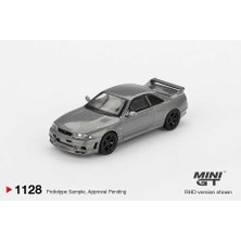 Mını Gt Mini Gt 1/64 Nissan Skyline Gt-R R33 Nısmo BCNR33 Crs Dark Metal Gray MGT01128