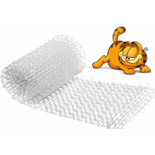 Weber Kedi Kovucu Mat, Plastik, 10 Adet, Toplam 250 Cm, Bahçe ve Iç Mekan Kullanımı Beyaz (Beya