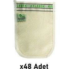 Kelebek Kese Ekstra Kalın Beyaz Banyo Hamam Kesesi 48 Adet