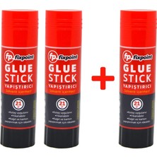 Fixpoint 21GR Stick Yapıştırıcı 3 Lü Ekonomik Set