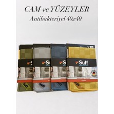 Suff Cam ve Yüzeyler Bezi Kamelia 40X40 4 Farklı Renk Seçeneği