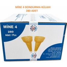 Yiğit Mine 4 Dondurma Külahı 280 Adetli