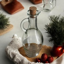 Vmga 500 ml Cam Yağdanlık & Sirkelik – Şık Tasarım, Kolay Tutma Sapı ve Mantar Kapak, Yağ V