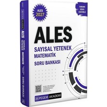 Anla Kazan Yayınları Pegem 2027 Ales Matematik Sayısal Yetenek Soru Bankası Çözümlü Pegem Akademi Yayınları