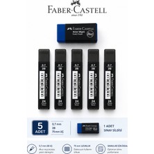 Danacı Kırtasiye 0,7 Uç 5 Adet Orta Boy Sınav Silgisi 1 Adet Faber-Castell Set