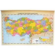 İnter Inter INT-820 70CMX100CM Çitali Askili Türkiye Siyasi-Fiziki Harita
