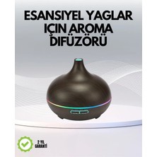 Herşey Trend 7 Renk Işıklı Ultrasonik Hava Difüzörü – Sessiz ve Güvenli Kullanım