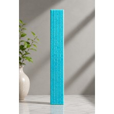 Armada Çini 5X40  Flat Çizgili Turkuaz  Çini Seramik