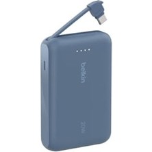 Gndz Home Power Bank, Entegre Kablolu Taşınabilir Şarj Cihazı 10K Pd 20W - Usb-C Güç Dağıtımı, iPhone Power Bank iPhone 16 Serisi, iPad Pro, Galaxy S24 ve Daha Fazlası Için Hızlı Şarj