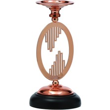 Evdema Bronz  Çember Şamdan 12*12*24CM