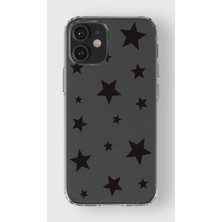 Moonset Iphone 12 /12 Pro Uyumlu Baskılı Yumuşak Silikon Şeffaf Telefon Kılıfı