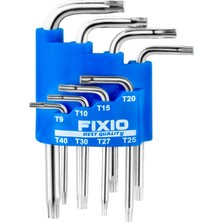 Fixio Torx Alyan Anahtar Takımı Kısa 8 Parça