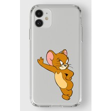 Moonset Iphone 11 Uyumlu Baskılı Yumuşak Silikon Şeffaf Telefon Kılıfı