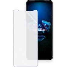 Schitec Asus Rog Phone 5 Ultimate Uyumlu Ön Yüzey Nano Şeffaf Hidrojel Ekran Koruyucu