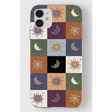 Moonset Iphone 11 Uyumlu Baskılı Yumuşak Silikon Şeffaf Telefon Kılıfı