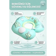Vaelmont Çocuklar Için Süngerli Yüzme Simidi - Pompasız, Çift Tokalı Güvenli Tasarım Kolluk & Simit