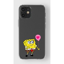 Moonset Iphone 12 Mini Uyumlu Baskılı Yumuşak Silikon Şeffaf Telefon Kılıfı