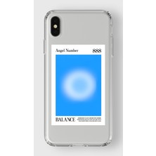 Moonset Iphone Xs Max Uyumlu Baskılı Yumuşak Silikon Şeffaf Telefon Kılıfı