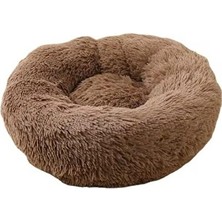Vaelmont Peluş ve Yumuşak Kedi Köpek Yatağı, 55 cm Rahat Uyku Alanı Kedi ve Köpek Yatağı