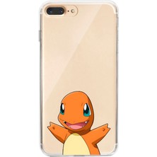 Moonset Iphone 7 Plus / 8 Plus Uyumlu Baskılı Yumuşak Silikon Şeffaf Telefon Kılıfı