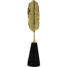 Evdema Gold Yaprak Obje 9,5*8*43 cm