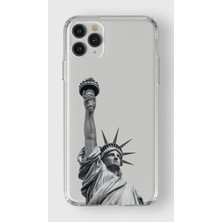 Moonset Iphone 11 Pro Max Uyumlu Baskılı Yumuşak Silikon Şeffaf Telefon Kılıfı