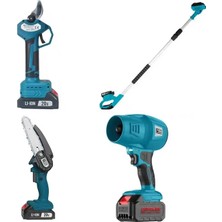 Catpower Dal Budama Seti   CATPOWER1330 Akülü Dal KESME-CATPOWER1340 Akülü BAĞKESME-CATPOWER1095 Üfleme ve CATPOWER307 Teleskopik Uzatma Kol Içermektedir