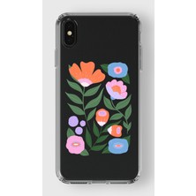Moonset Iphone X/xs Uyumlu Baskılı Yumuşak Silikon Şeffaf Telefon Kılıfı