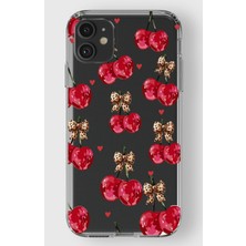 Moonset Iphone 11 Uyumlu Baskılı Yumuşak Silikon Şeffaf Telefon Kılıfı