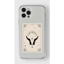 Moonset Iphone 12 Pro Max Uyumlu Baskılı Yumuşak Silikon Şeffaf Telefon Kılıfı