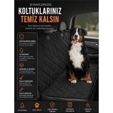 UltraNova Vaelmont Sıvı Geçirmez Araba Koltuk Yatağı Koruma Şiltesi Kedi ve Köpek Yatağı