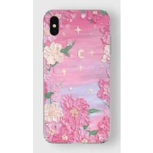 Moonset Iphone Xs Max Uyumlu Baskılı Yumuşak Silikon Şeffaf Telefon Kılıfı