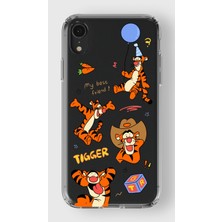 Moonset Iphone Xr Uyumlu Baskılı Yumuşak Silikon Şeffaf Telefon Kılıfı