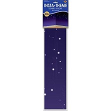 Gndz Home Beistle 1er Pack Starry Nıght Arka Plan, 4-Feet 30-Feet