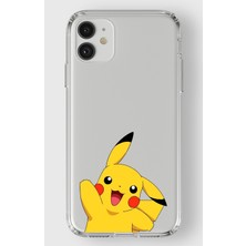 Moonset Iphone 11 Uyumlu Baskılı Yumuşak Silikon Şeffaf Telefon Kılıfı
