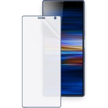 Schitec Sony Xperia 10 Plus Uyumlu Ön Yüzey Nano Şeffaf Hidrojel Ekran Koruyucu