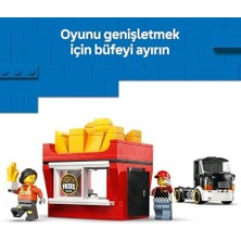 Gndz Home City Patates Kızartması Kamyonu 60488 – 5 Yaş ve Üzeri Çocuklar Için Satıcı ve Müşteri Minifigürü ile Yemek Aksesuarları Içeren Yaratıcı Oyuncak Yapım Seti, Çocuklar Için Hediye Fikri (216 Parça)