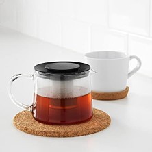 Gndz Home Riklig – Çaydanlık, Cam – 0,6 Litre, Cam, Teekanne