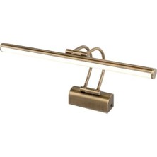 Gndz Home Eskitme Flüt Duvar Apliği – 35CM 6W LED 3200K Gün Işığı – Banyo, Ayna, Resim, Tablo, Çerçeve Üstü Dekoratif Aydınlatma Lambası – 220V, IP20, Metal Gövde