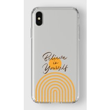 Moonset Iphone Xs Max Uyumlu Baskılı Yumuşak Silikon Şeffaf Telefon Kılıfı