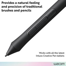 Gndz Home Wacom LP1100K Intuos Tablet Siyah Için 4K Kalem
