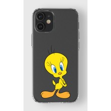 Moonset Iphone 12 /12 Pro Uyumlu Baskılı Yumuşak Silikon Şeffaf Telefon Kılıfı