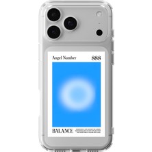 Moonset Iphone 17 Pro Max Uyumlu Baskılı Yumuşak Silikon Şeffaf Telefon Kılıfı