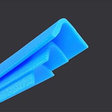 Vaelmont Polietilen Sünger Kenar ve Darbe Koruyucu Profil - 5x5 cm Koruyucu ve Kilit