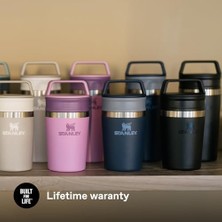 Gndz Home Cafe To-Go Travel Mug Termos Bardak, Siyah, 0.35 Litre